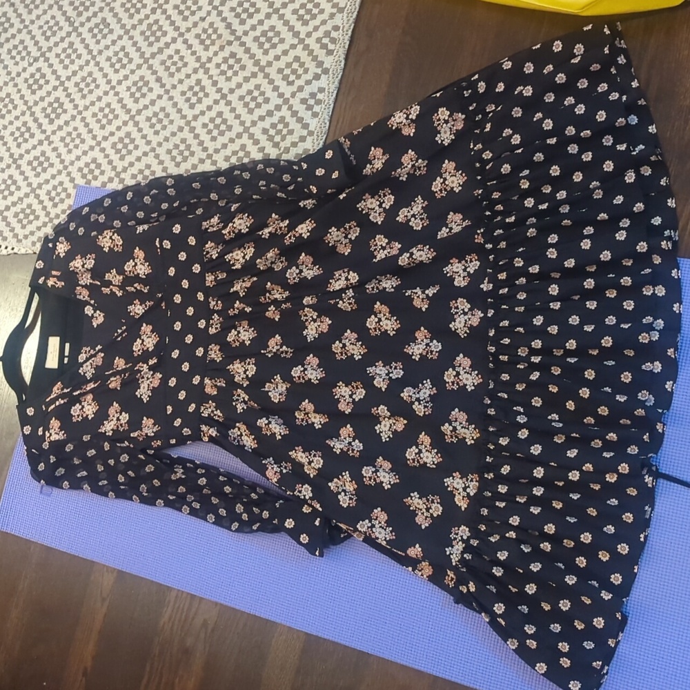 Kate Spade Navy Floral Dress
